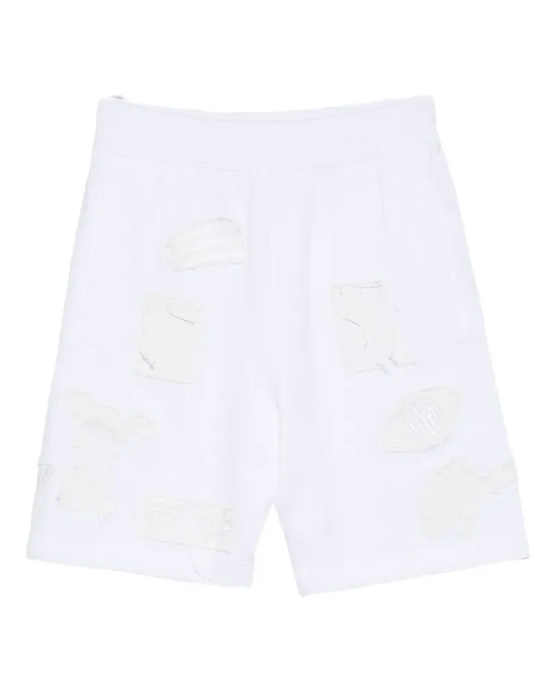 Études Studio Tempera patch-detailing shorts - Weiß Weiß