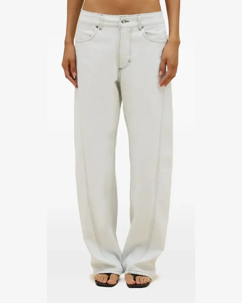 Eckhaus Latta seam jeans - Weiß Weiß