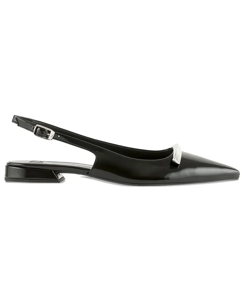 Högl Spitze Jeanne Slingback-Pumps - Schwarz Schwarz