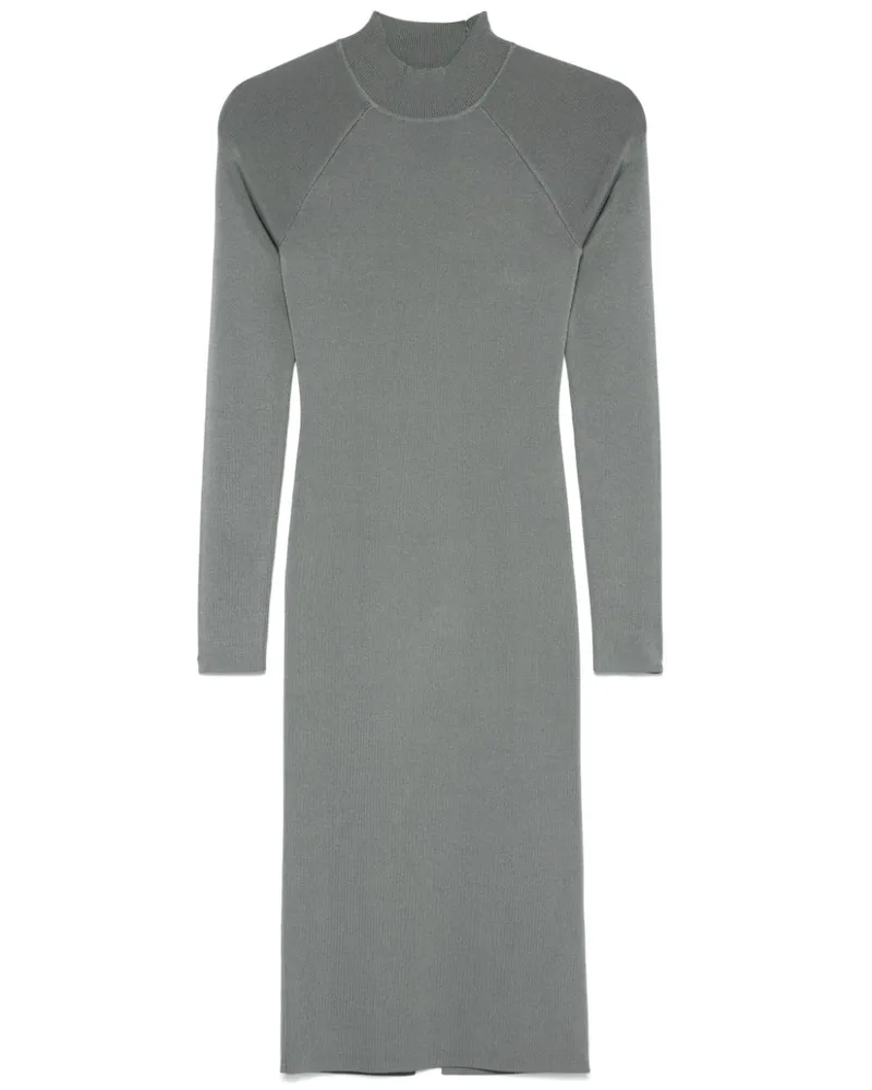Patrizia Pepe Essential Midikleid - Grau Grau