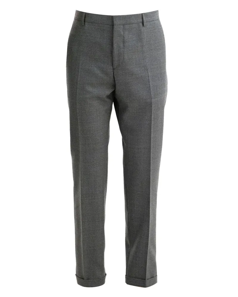 Prada Wollhose mit Umschlag am Saum - Grau Grau