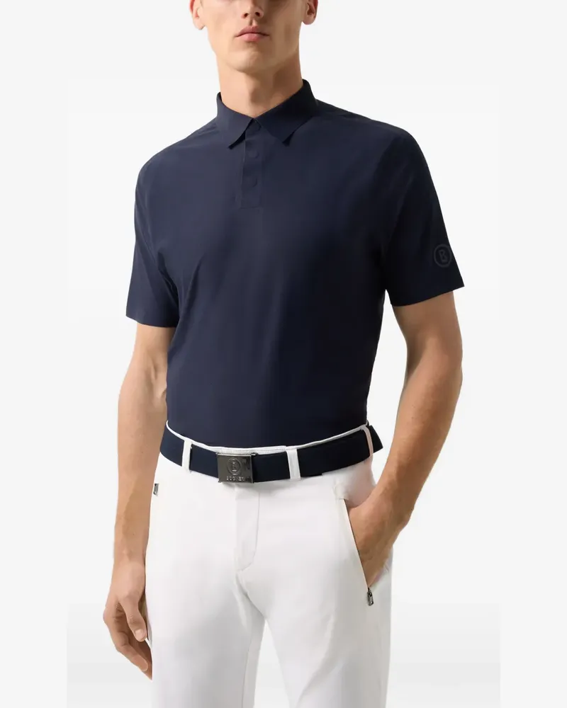 Bogner Perforiertes Casimir Poloshirt - Blau Blau