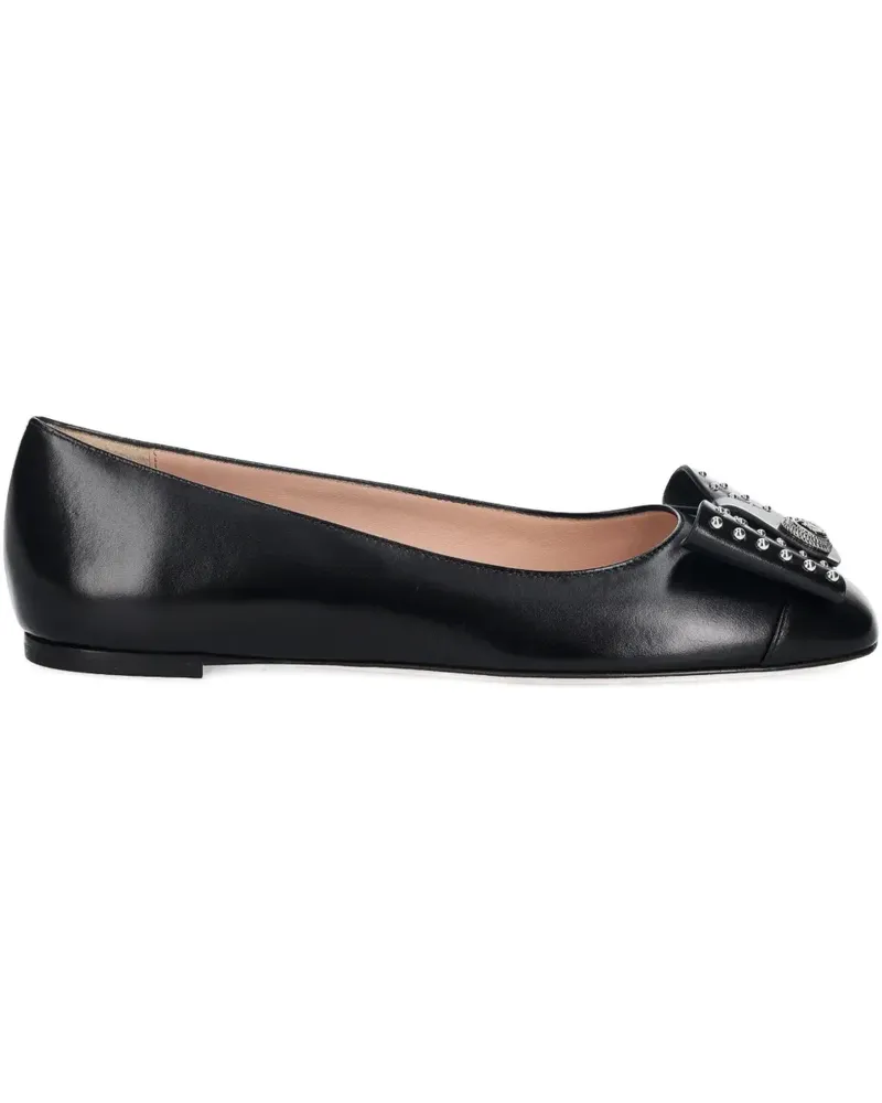 Bally B-Bow ballet flats - Schwarz Schwarz
