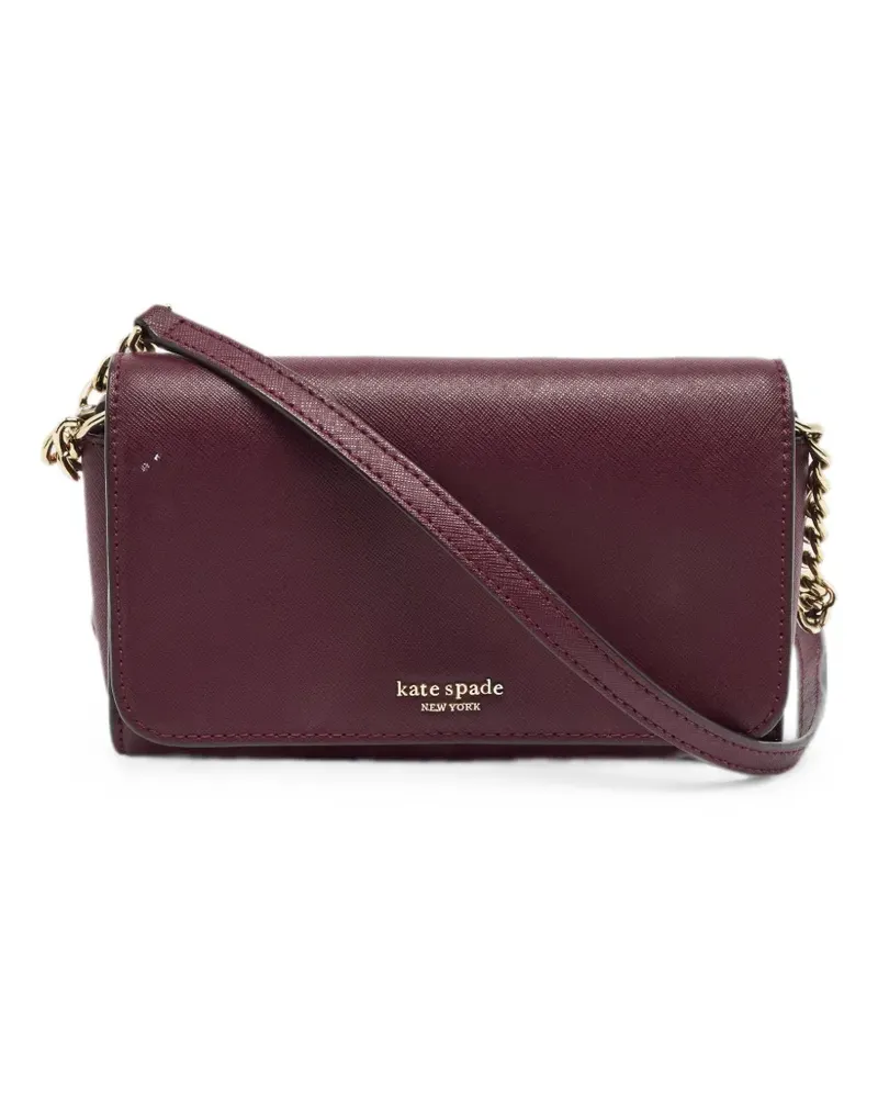 Kate Spade Ava flap wallet on chain - Rot Rot