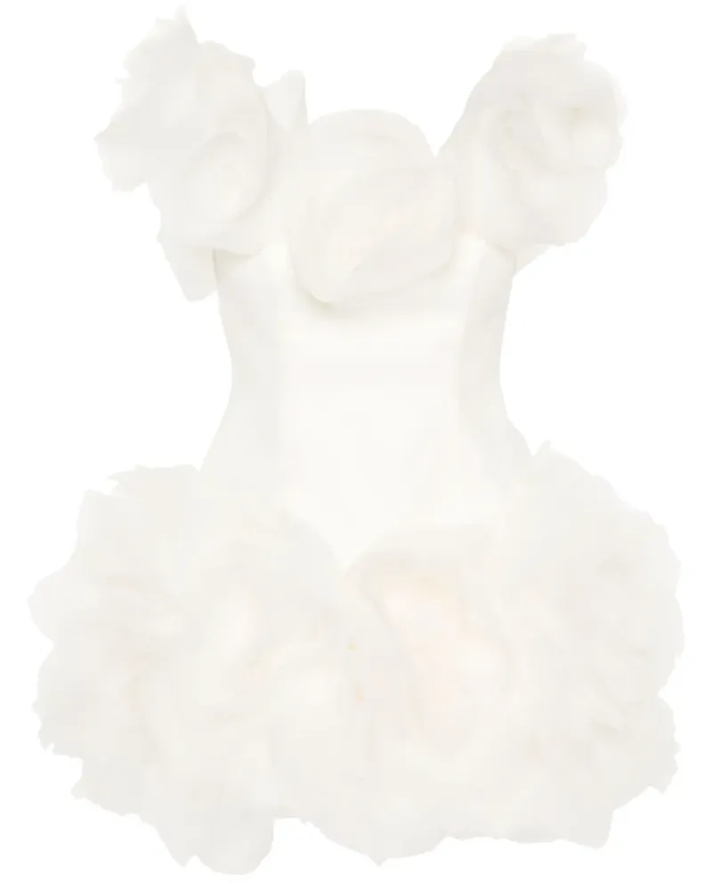 Ana Radu Kleid mit Blumenmuster - Nude Nude