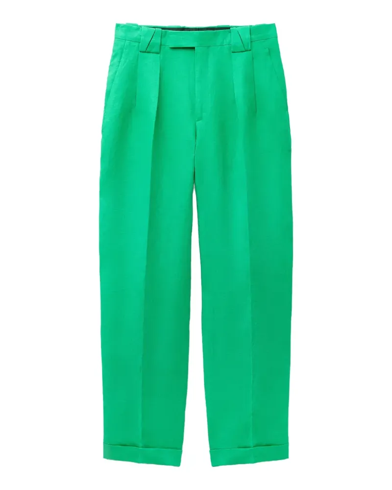 Versace hemp formal pants - Grün Grün