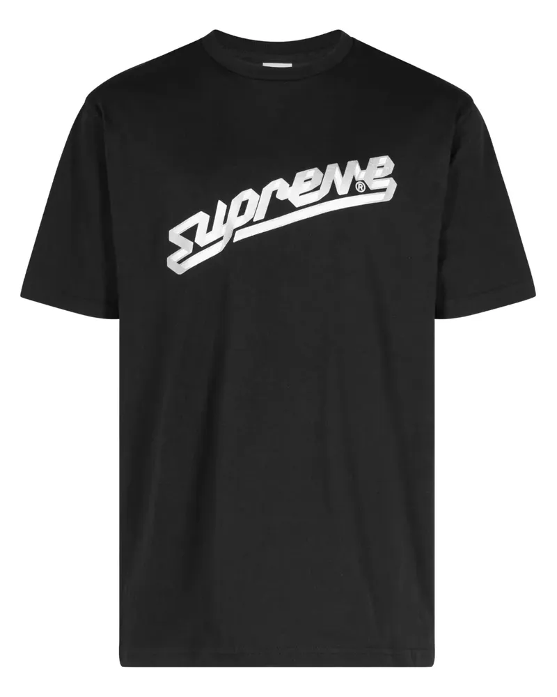 Supreme Being T-Shirt mit Logo-Print - Schwarz Schwarz