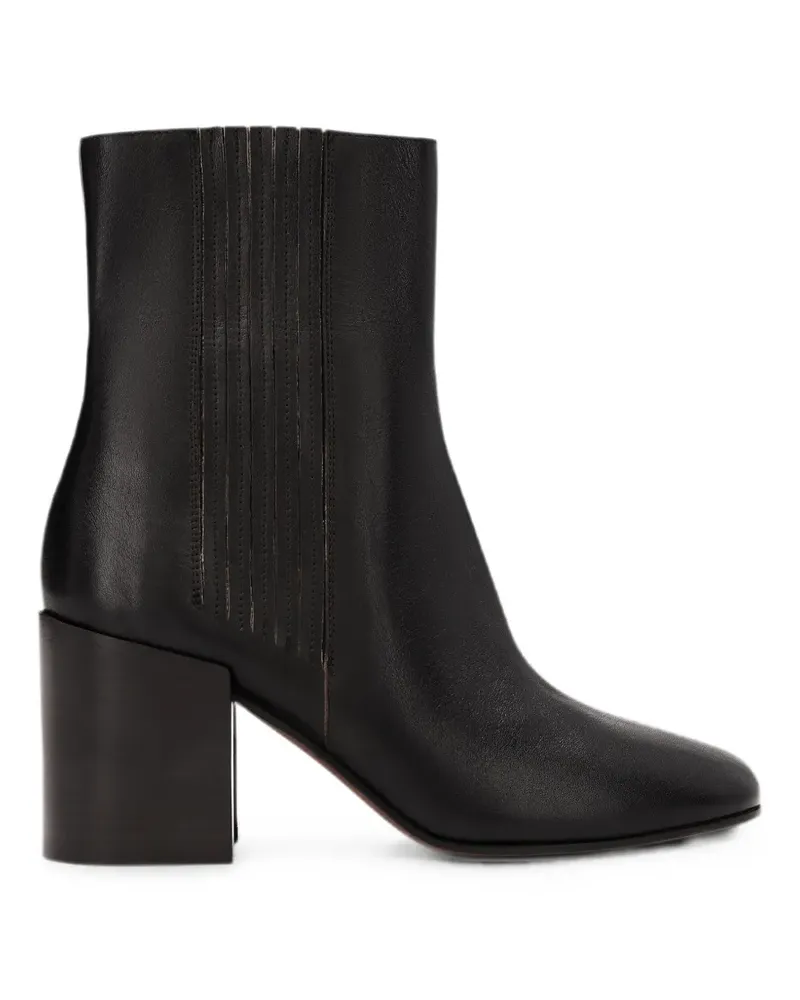 Dries van Noten heeled leather Chelsea boots - Schwarz Schwarz