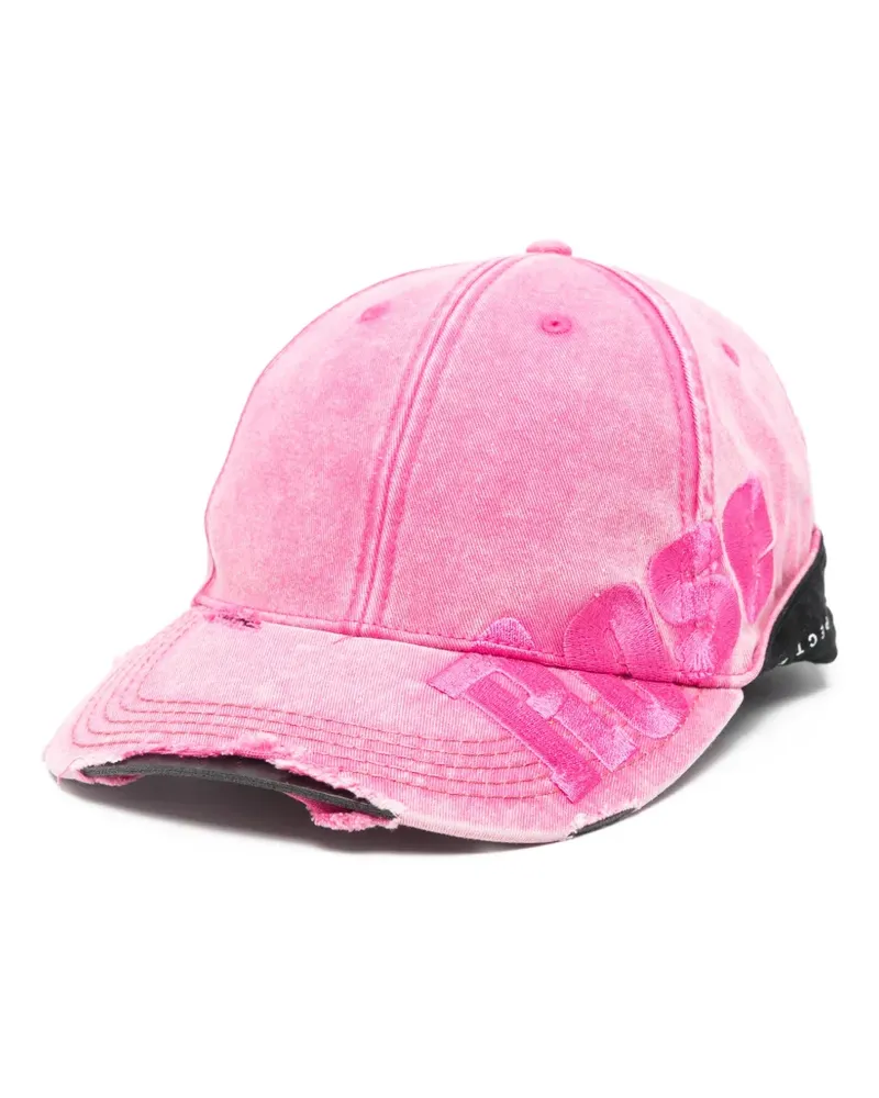 Martine Rose Roll Back Baseballkappe - Rosa Rosa