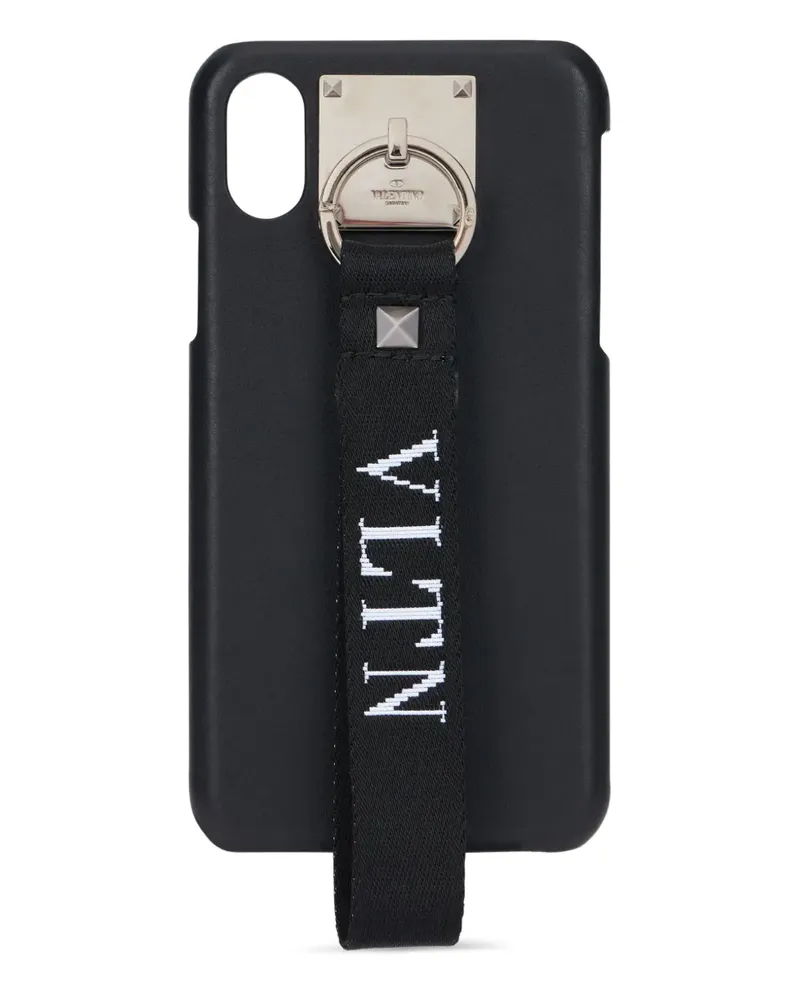 Valentino Garavani VLTN iPhone X-Hülle - Schwarz Schwarz