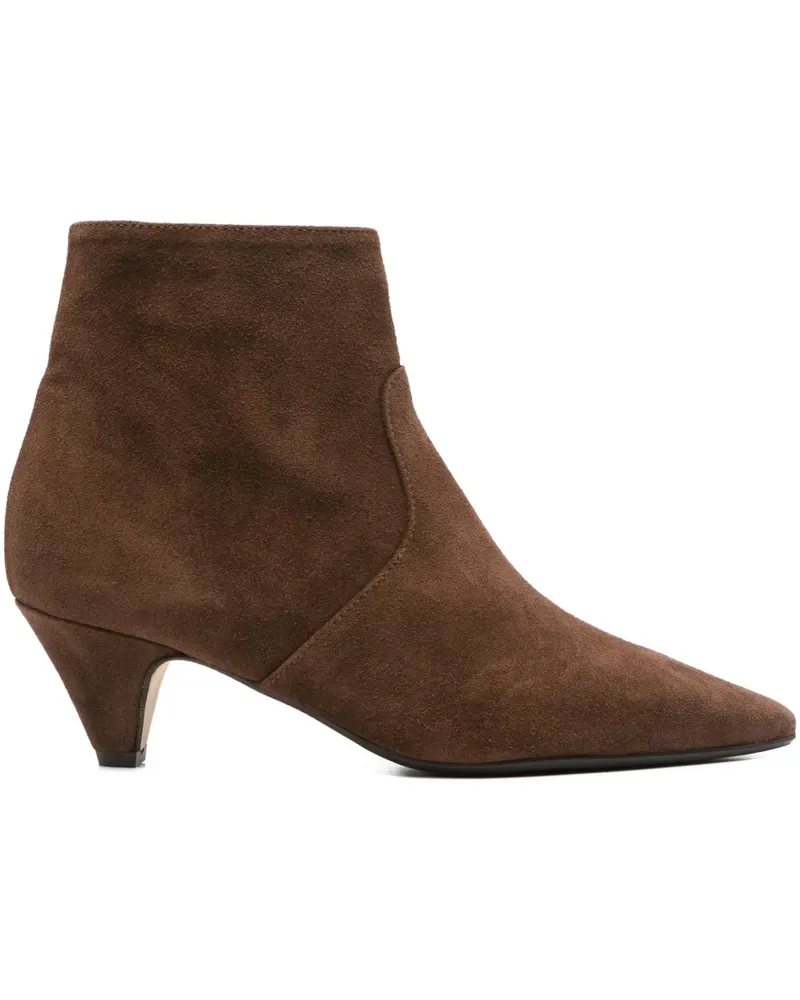 Anna F. Stiefel mit spitzer Kappe - Braun Braun