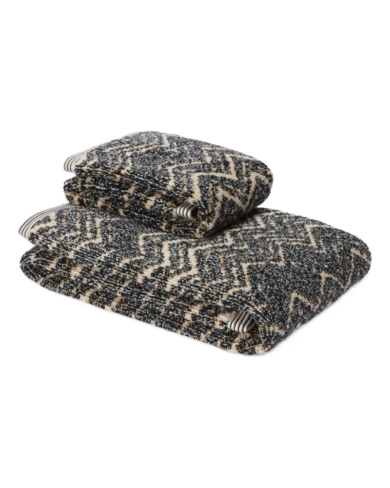 Missoni Home Azul Handtuch-Set - Braun Braun