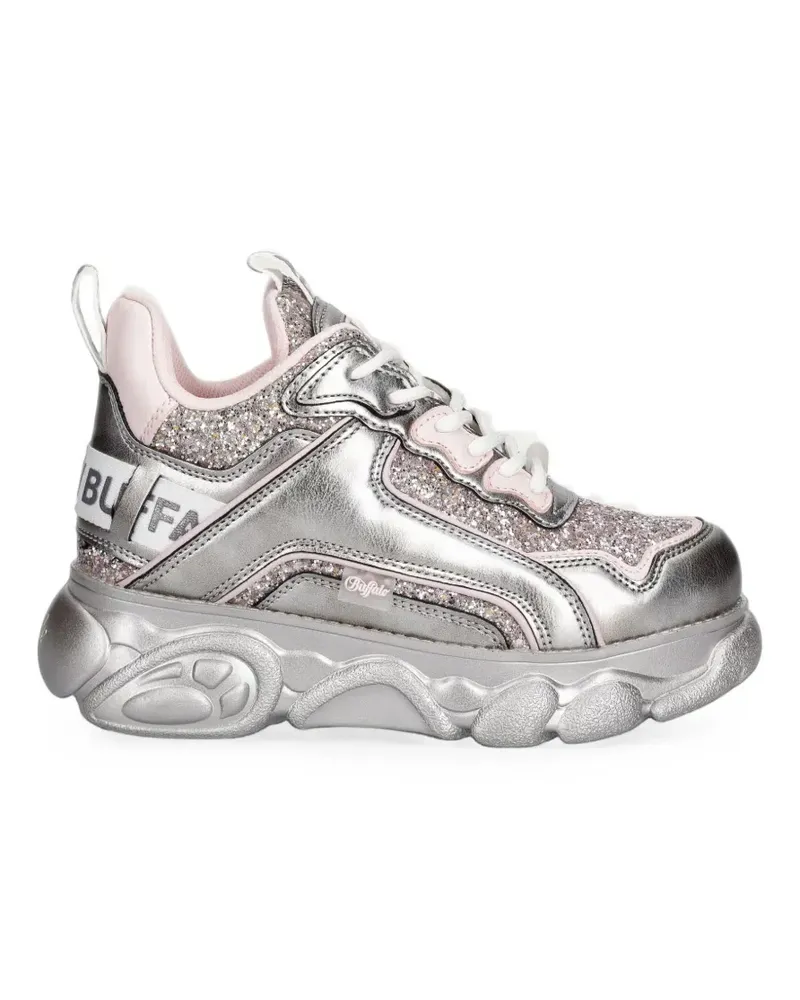 Buffalo Cld Chai Sneakers im Metallic-Look - Silber Silber