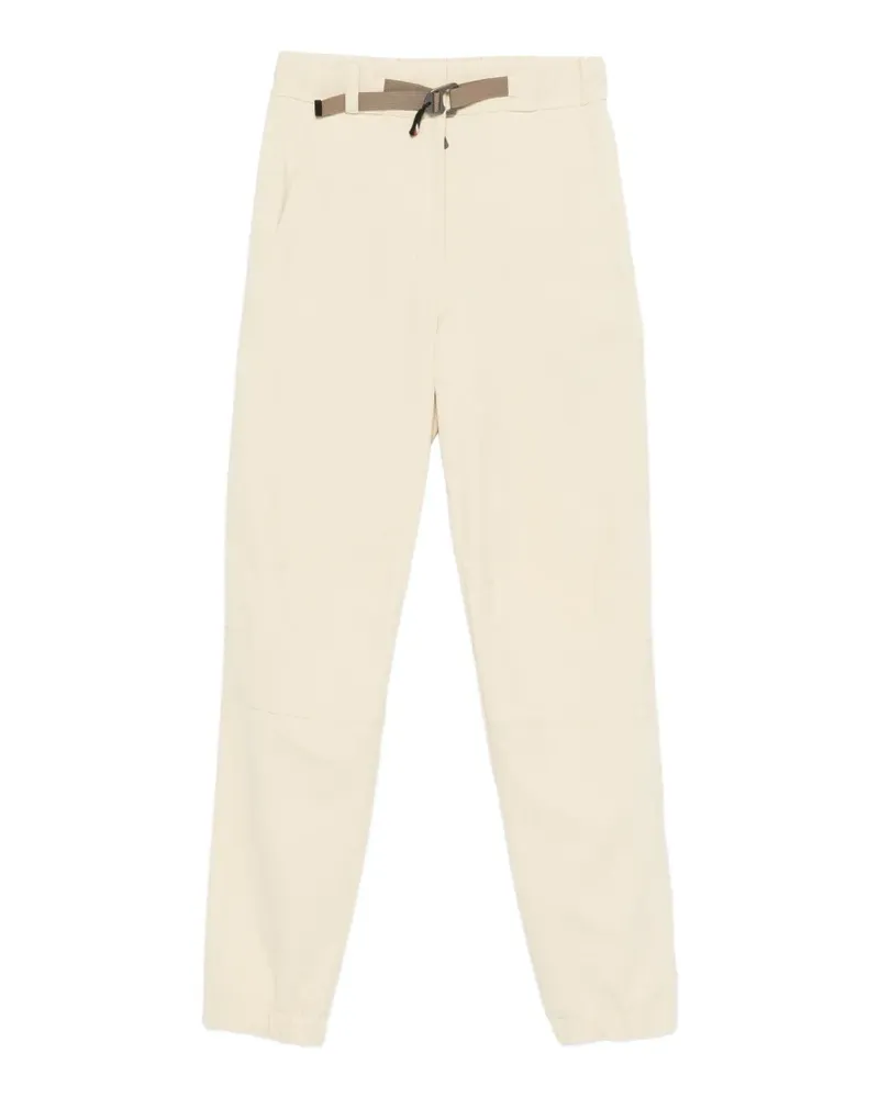 Moncler belted ski pants - Nude Nude