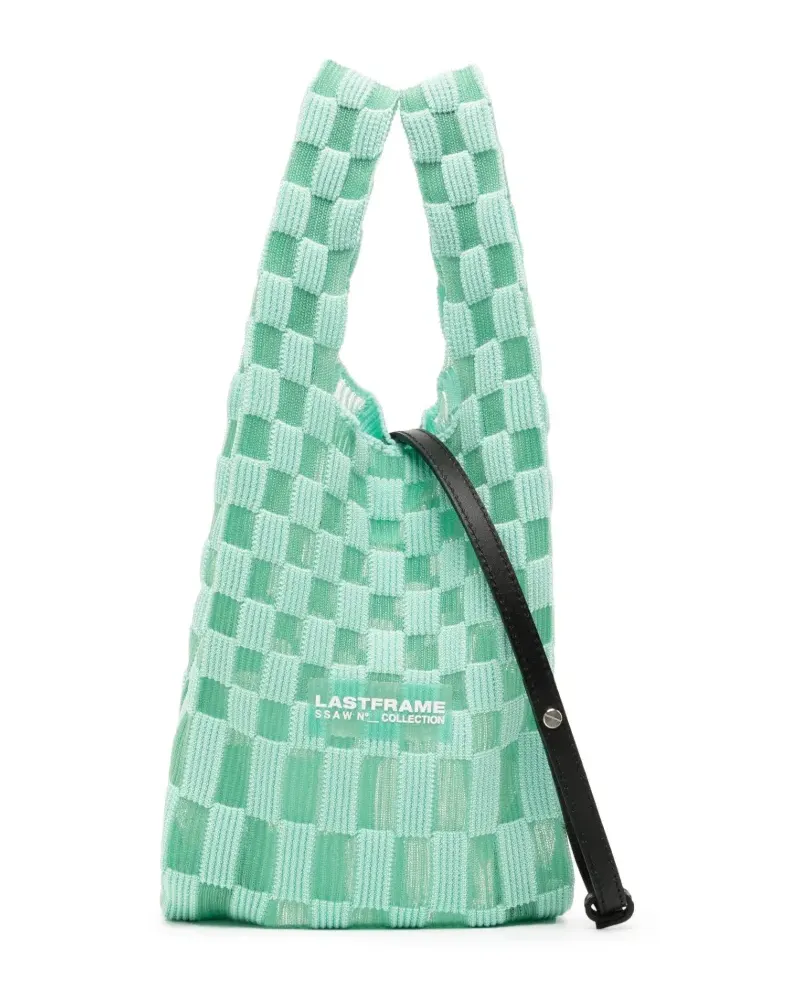 LASTFRAME Transparente Handtasche - Grün Grün