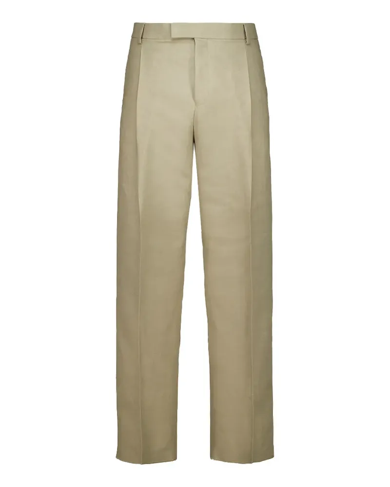 Ferragamo pleat-detail trousers - Nude Nude