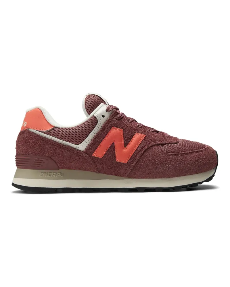 New Balance 574 Sneakers mit Logo - Rot Rot