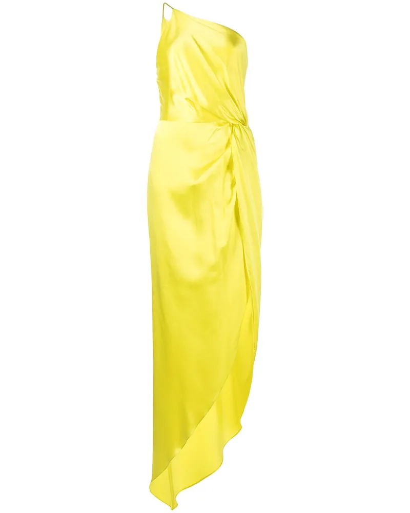 mason by michelle mason Kleid mit Knotendetail - Gelb Gelb