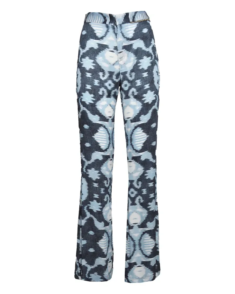 Bazar Deluxe Hose mit Print - Blau Blau