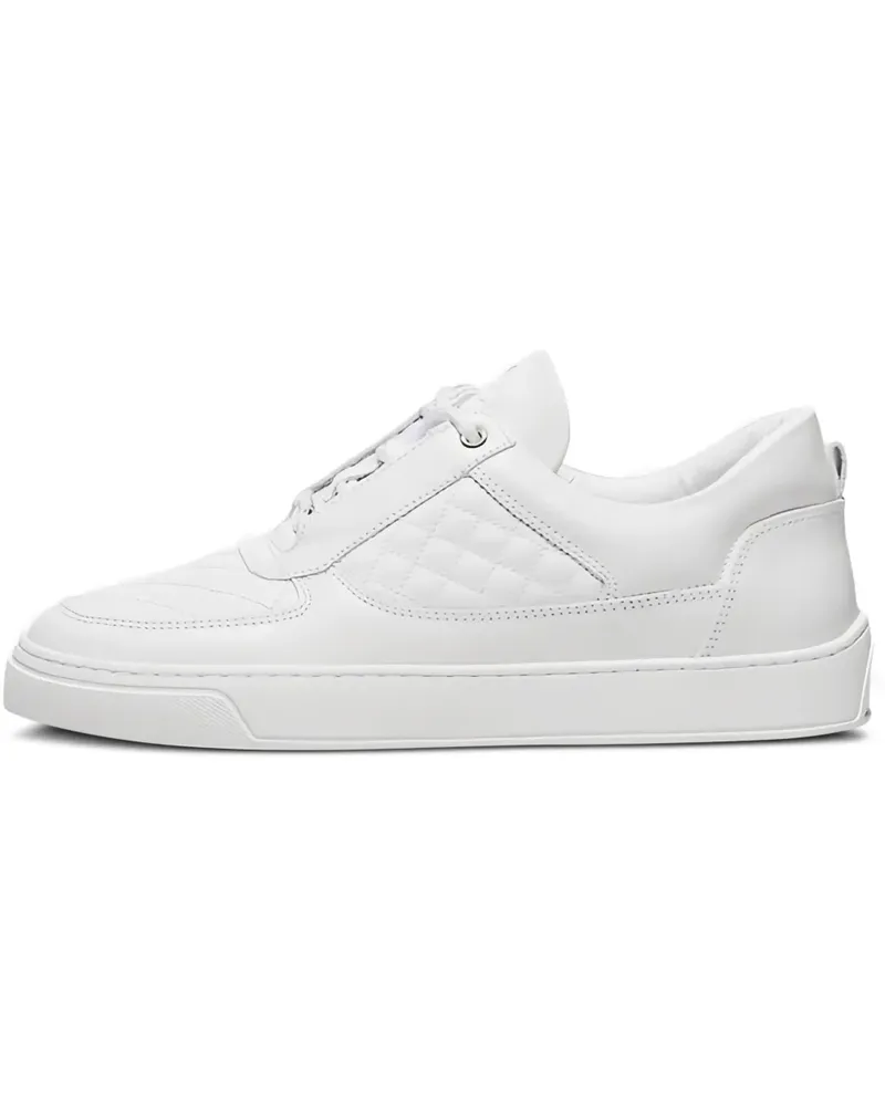 Leandro Lopes Gesteppte Faisca Sneakers - Weiß Weiß