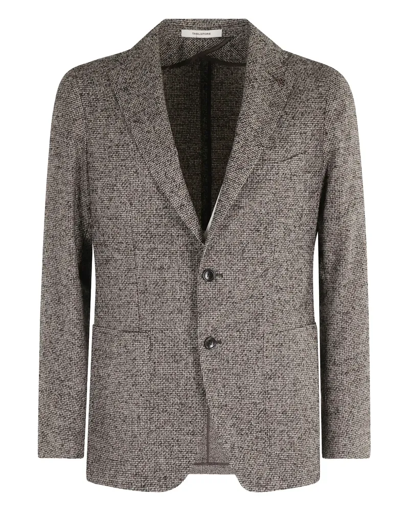 Tagliatore Einreihige Jacke - Braun Braun