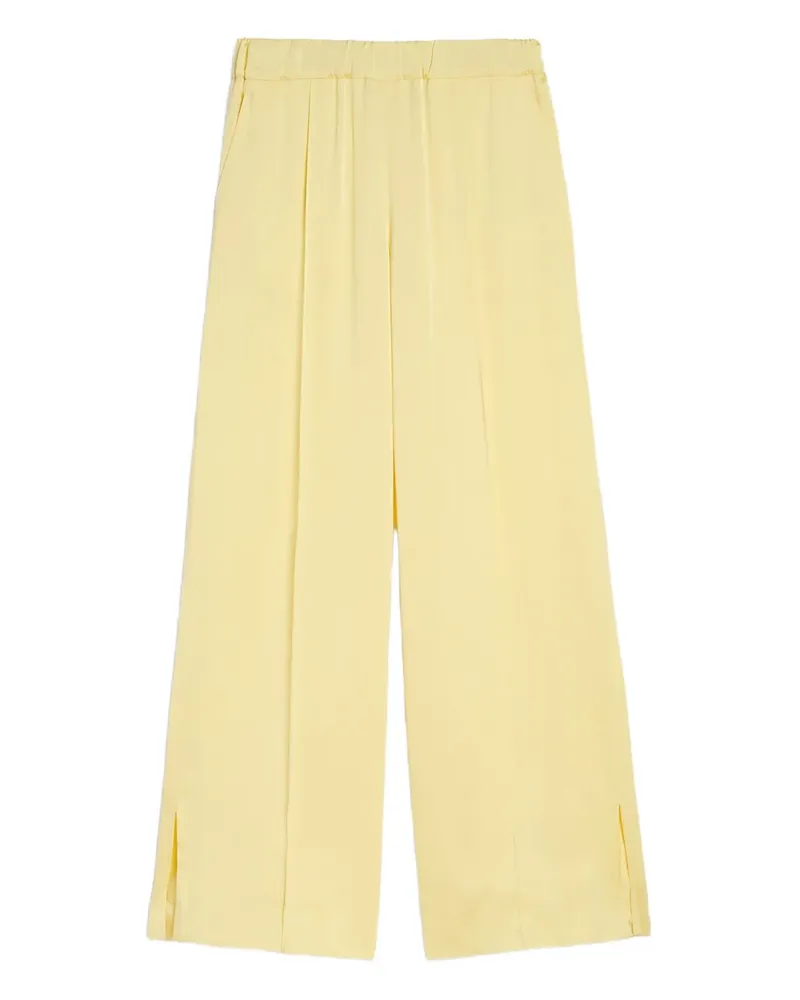 Jil Sander Envers Hose mit Seitenschlitzen - Gelb Gelb