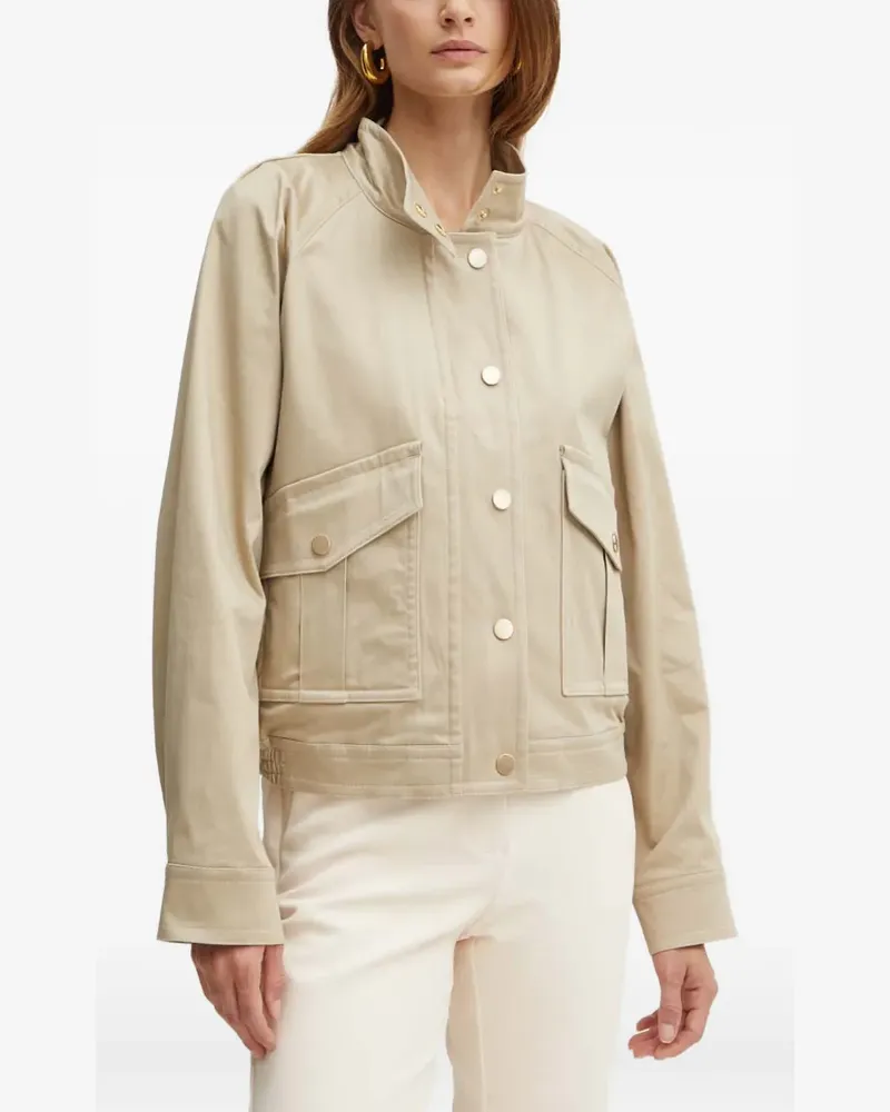 Guess Military-Jacke mit Klappentasche - Nude Nude