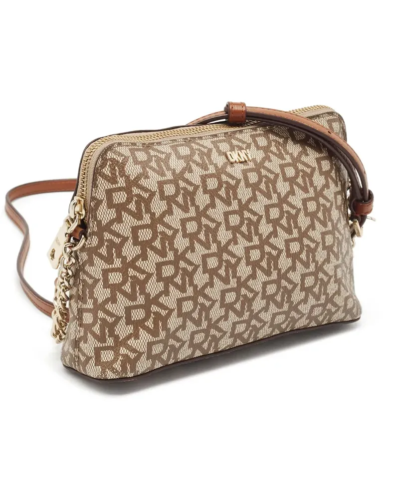 DKNY Umhängetasche mit Monogramm - Nude Nude