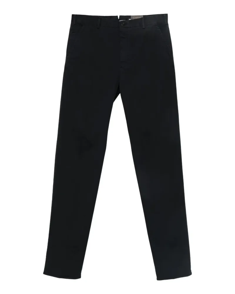 Incotex belt-loop straight-leg trousers - Blau Blau