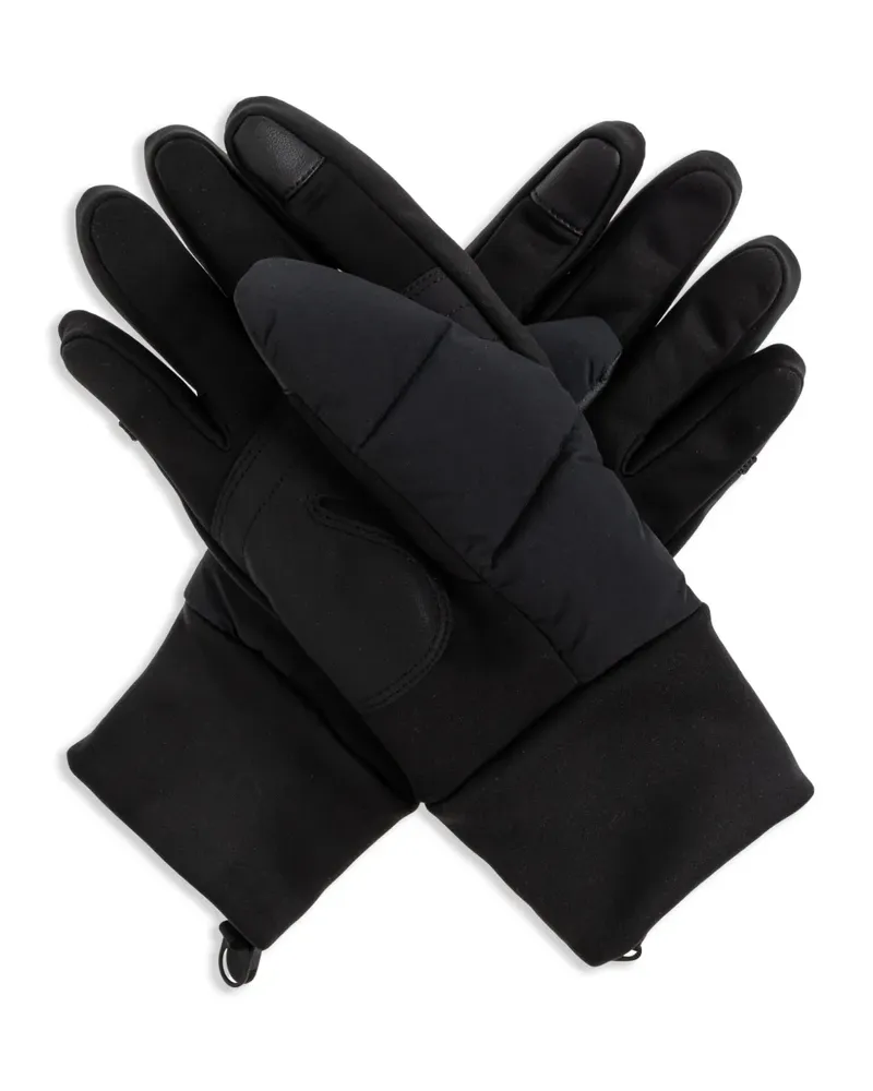 Canada Goose Wattierte Handschuhe mit Logo-Besatz - Schwarz Schwarz