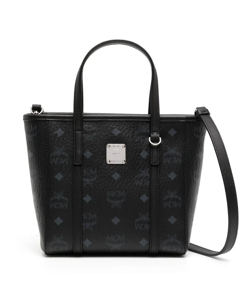 MCM Mini Aren Tote Bag - Schwarz Schwarz