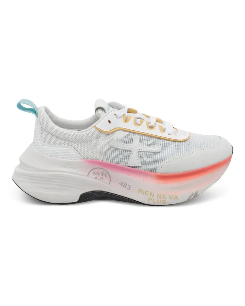 Premiata Hill logo sneakers - Weiß Weiß