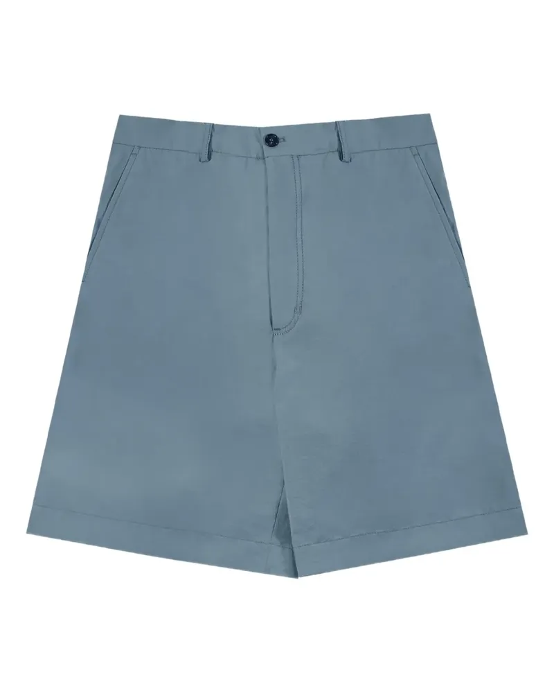 Incotex Shorts mit Gürtel - Blau Blau