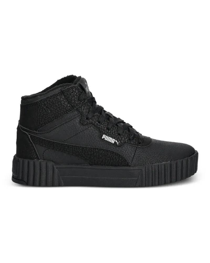 Puma Carina 3.0 Mid WTR High-Top-Sneakers - Schwarz Schwarz