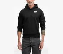 Alpha Signature Hoodie mit Tasche - Schwarz