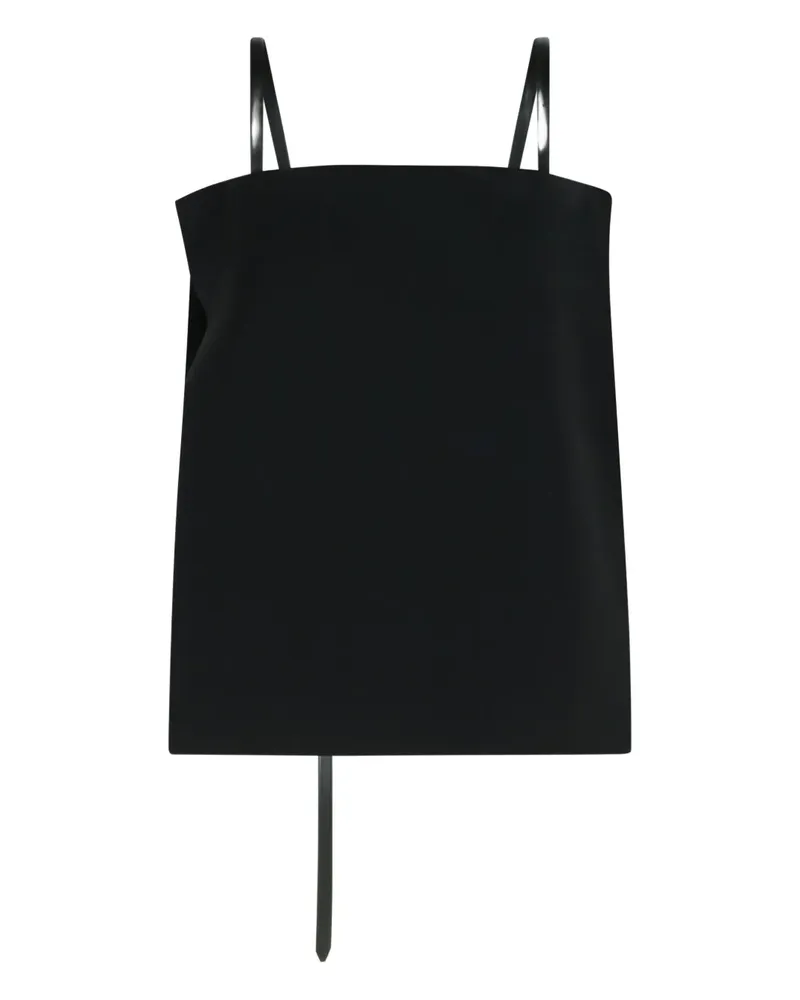 SPORTMAX Asymmetrisches Oberteil - Schwarz Schwarz