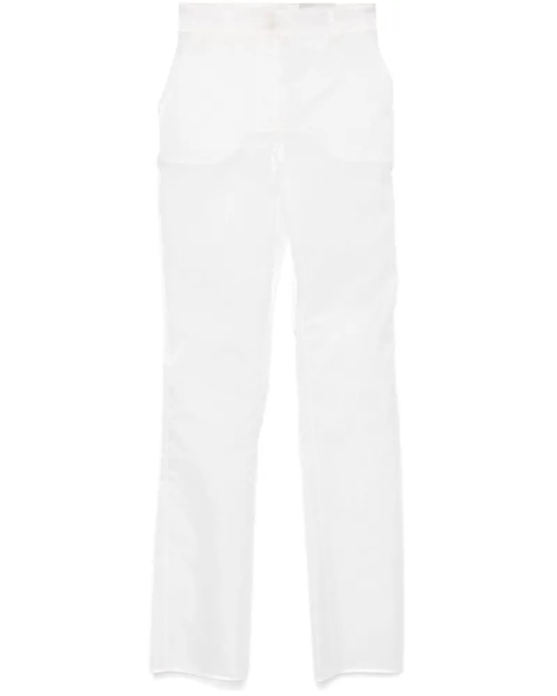 COPERNI Hose aus Organza - Weiß Weiß