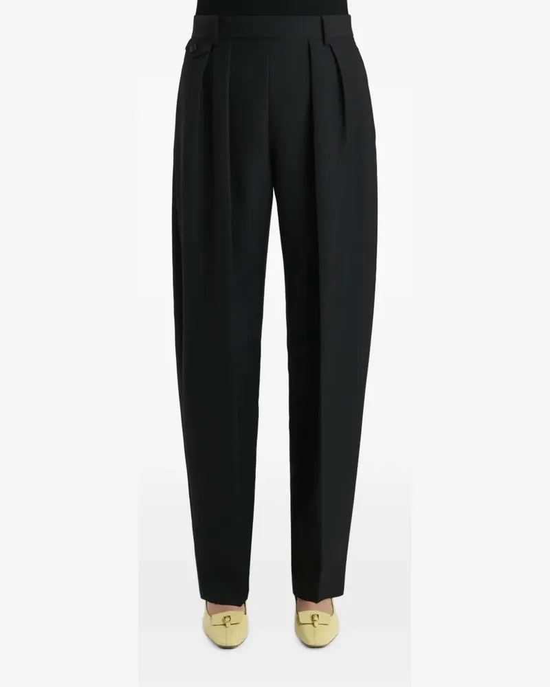 KHAITE Jude Hose mit Nadelstreifen - Blau Blau