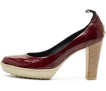 Pumps mit Blockabsatz - Rot