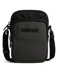 Dsquared2 Urban Schultertasche mit Logo Schwarz