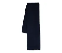 Schal mit Logo-Patch - Blau