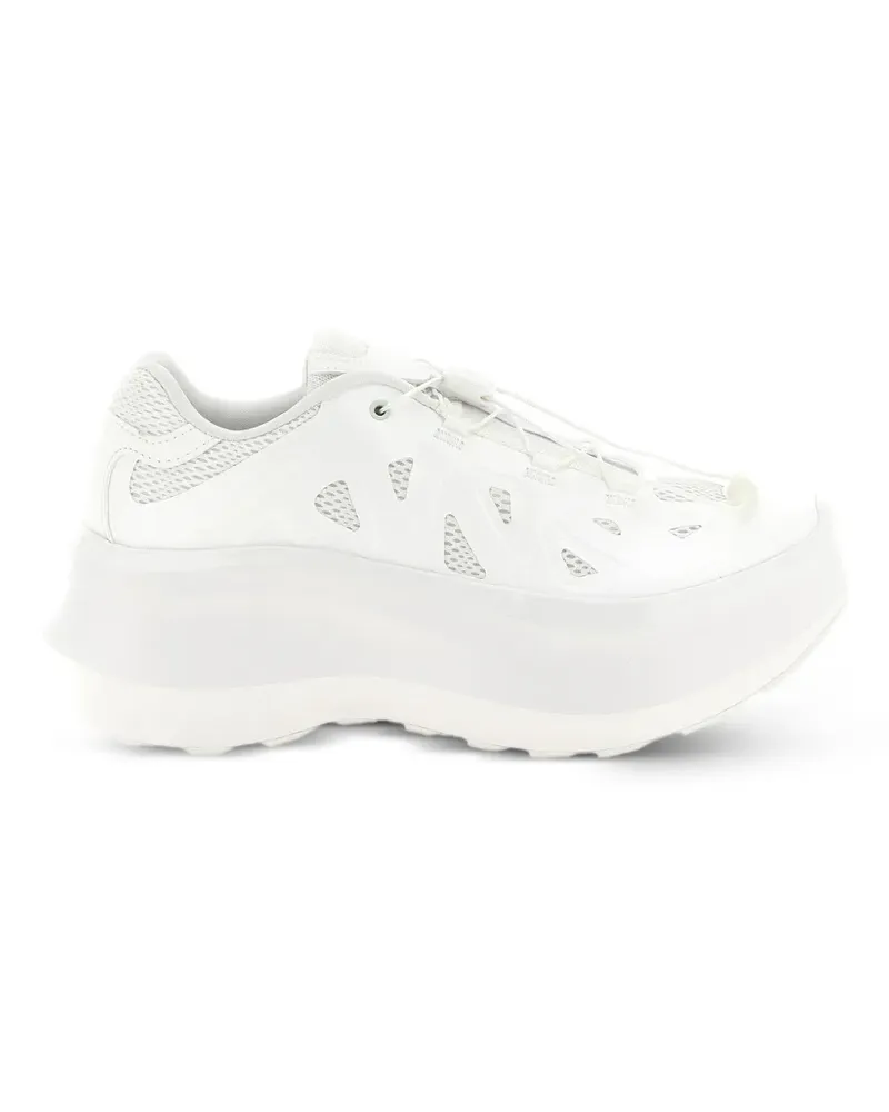 Comme des Garçons x Salomon XT-Whisper platform sneakers - Weiß Weiß