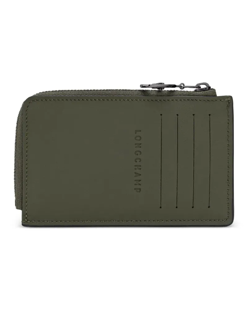 Longchamp Kartenetui mit Prägung - Grün Grün