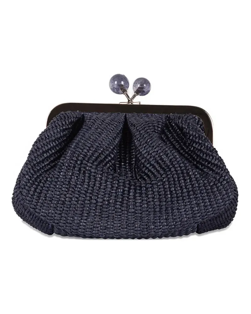 Max Mara Pasticcino woven mini bag - Blau Blau