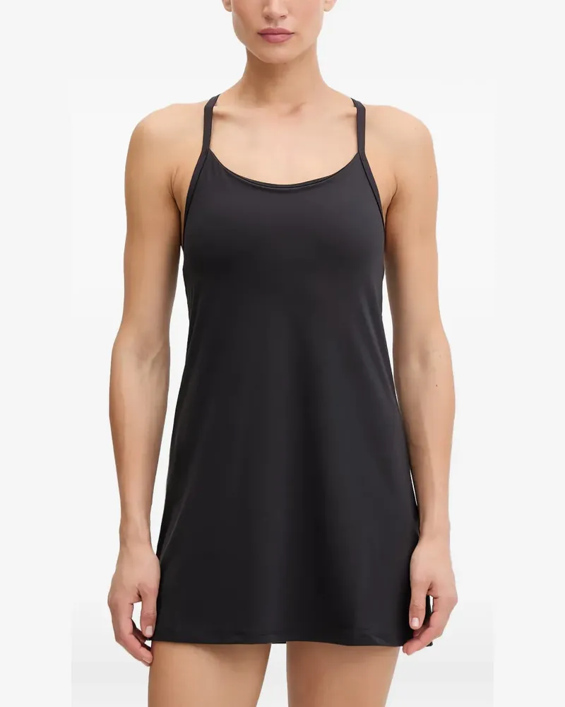 Under Armour mini cross-back built-in shorts dress - Schwarz Schwarz