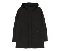Mantel mit Kapuze - Schwarz