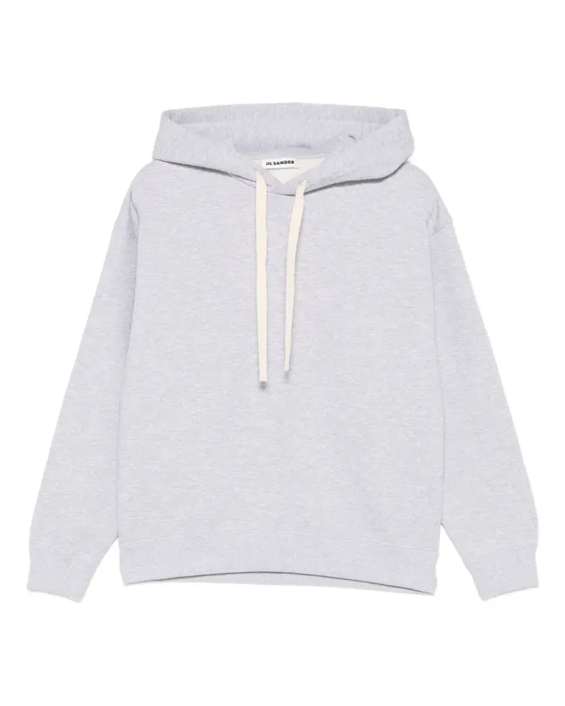 Jil Sander Langärmeliger Hoodie - Grau Grau
