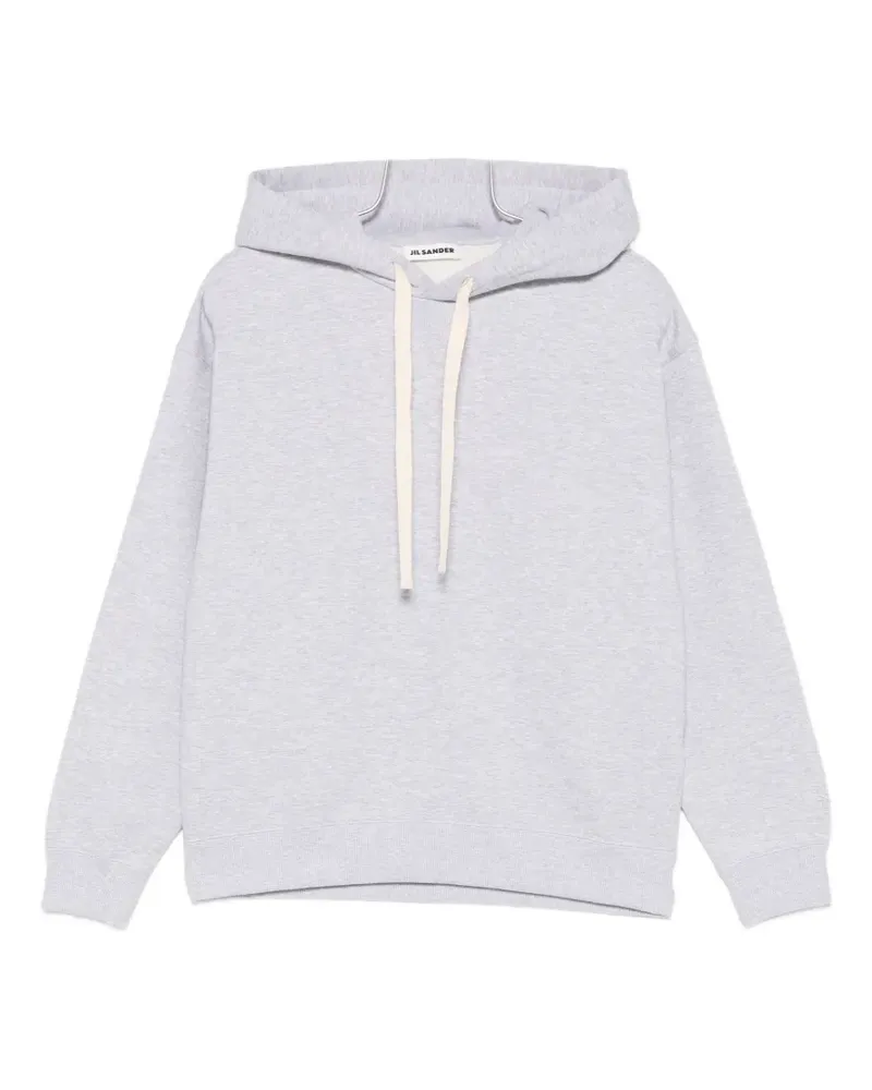 Jil Sander long-sleeved hoodie - Grau Grau