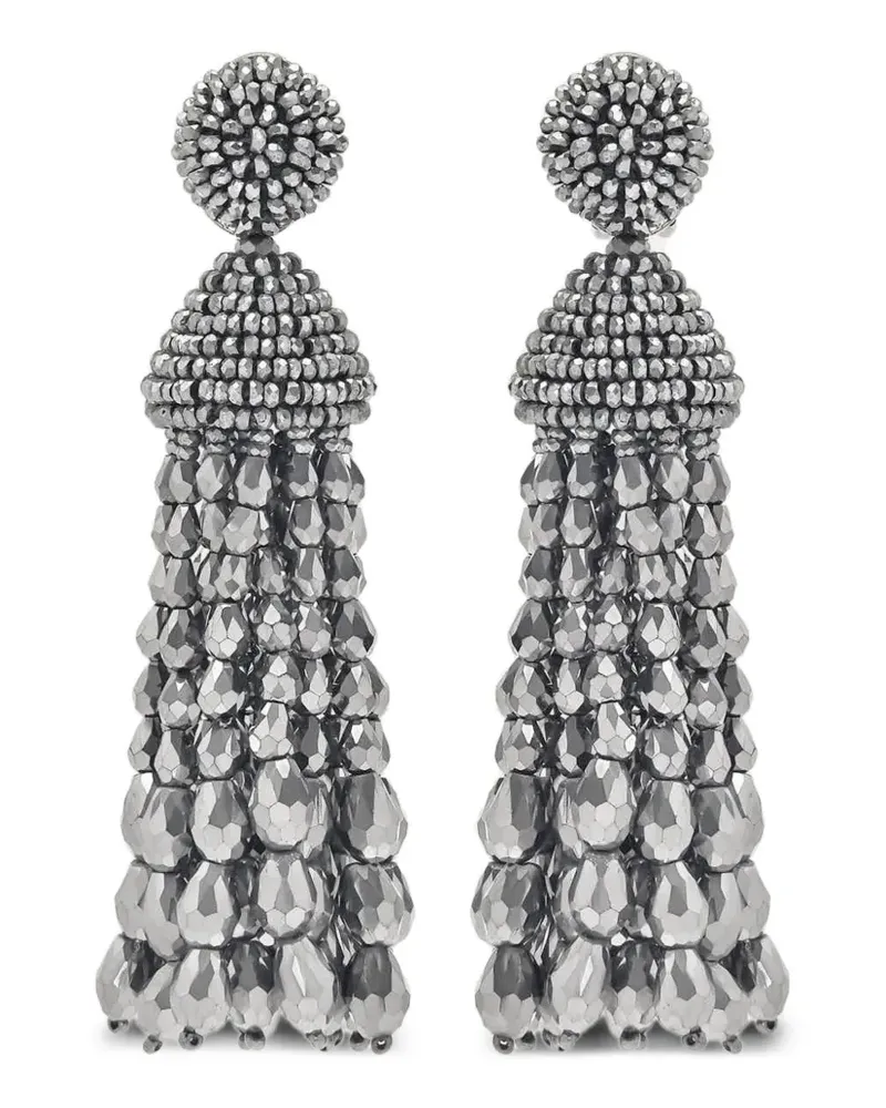 Oscar de la Renta Chandelier-Ohrringe - Silber Silber