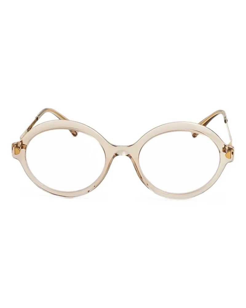 Mykita Noomi Brille mit rundem Gestell - Nude Nude